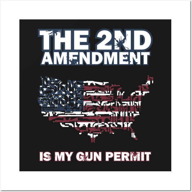 2nd Amendment Wall Art by soaktrendingworld